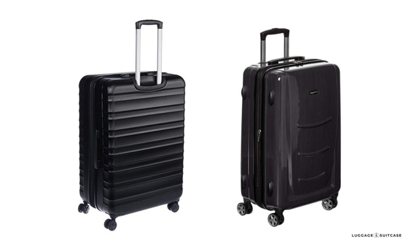 amazonbasics hardside luggage review